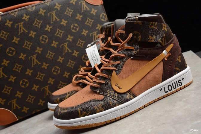 Bmlin 1 Off-Louis Jordan x OW AJ1 AQ0818-158 Air 0816